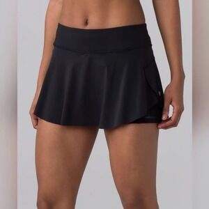 Lululemon Quick Pace Skirt Black